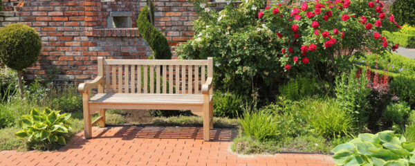 banc de jardin en teck